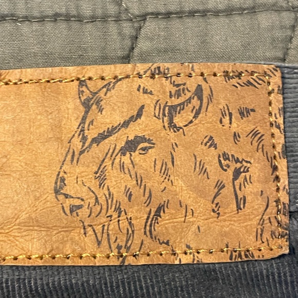 Men’s Mountain Khakis classic fit cords 38x34, medium gray, gussetted crotch - Picture 10 of 16